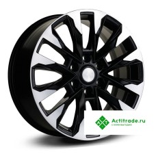 LegeArtis TY572 R18/8J PCD 6x139,7 ET 25 ЦО 106,3 черный с полированной лицевой поверхностью