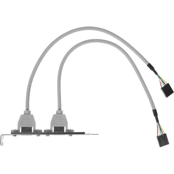 Адаптер ASIA BRACKET USB 2.0 2 PORT(USB)