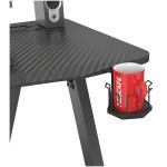 Письменный Cactus CS-GTZ-BK-CARBON-RED