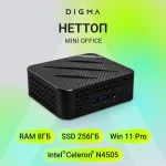 ПК Digma Mini Office (Celeron N4505 2000МГц, DDR4 8Гб, SSD 256Гб, Intel UHD Graphics 750, Windows 11 Pro)