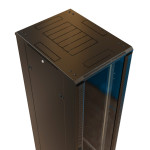 Шкаф коммутационный напольный WRline WR-TT-4768-AS-RAL9004 (47U, 600x2277x800мм, IP20, 800кг)
