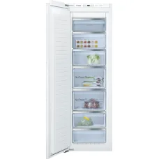 Морозильная камера встраиваемая Bosch GIN81AEF0U (No Frost, A++, 1-камерный, объем :212л, 55.8x177.2x54.5см, белый) [GIN81AEF0U]
