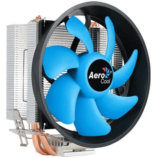 Кулер для процессора Aerocool Verkho 3 Plus (алюминий+медь, 27дБ, 120x120x25мм, 4-pin)