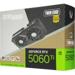 Видеокарта GeForce RTX 5060TI 2572МГц 8Мб Zotac (GDDR7, 128бит, 1xHDMI, 3xDP)