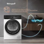Сушильная машина Weissgauff WD 4948 Heat Pump (Heat Pump (тепловой насос), A+, макс.загрузка 7 кг, 15 программ, уровень шума 64 дБ)