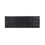 Клавиатура A4Tech KR-85 Black PS/2 (классическая мембранная, 104кл)