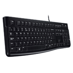 Клавиатура Logitech Keyboard K120 Black USB (классическая мембранные, 104кл)