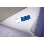 Жесткий диск SSD 250Гб Western Digital Blue SN570 (2280, 3300/1200 Мб/с, 210000 IOPS, PCIe 3.0 x4 (NVMe), для ноутбука и настольного компьютера)