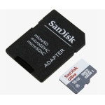 Карта памяти microSDHC 16Гб SanDisk (Class 10, 533Мб/с, 533x, UHS-I, адаптер на SD)