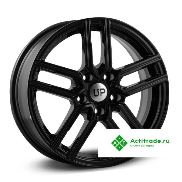 Wheels UP Up113 R16/6.5J PCD 5x114,3 ET 45 ЦО 67,1 черный глянцевый