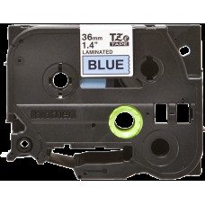 Наклейка ламинированная TZ-E561 (36 мм черн/син) [TZE561]