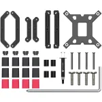 Кулер для процессора ID-Cooling IS-67-XT BLACK (Socket: 1150, 1151, 1155, 1156, 1200, 1700, AM4, алюминий+медь, 32,3дБ, 4-pin PWM)