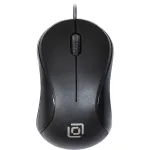 Oklick 115S Optical Mouse for Notebooks Black USB (кнопок 3, 800dpi)