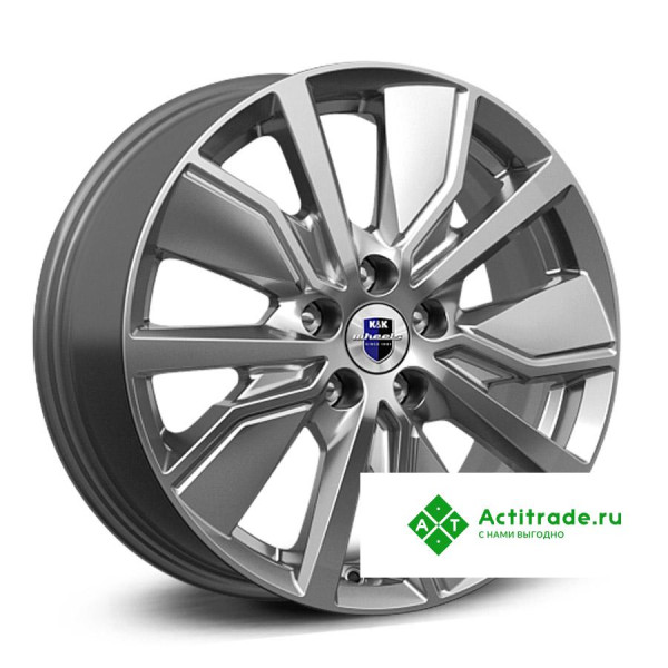 КиК Гамбит R16/6.5J PCD 5x114,3 ET 40 ЦО 67,1 антрацитовый