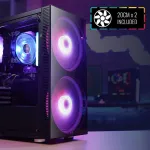 Корпус Aerocool Python-G Black (Midi-Tower, 2xUSB3.0)