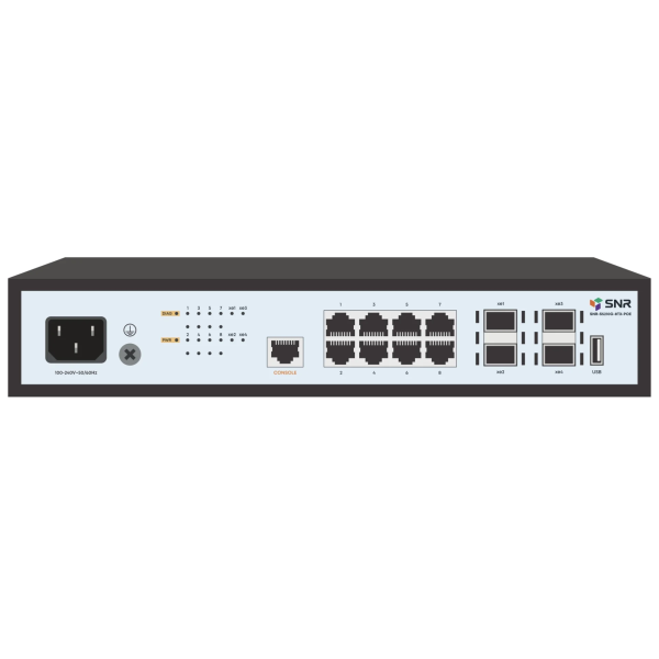 SNR -S5210G-8TX-POE