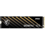 Жесткий диск SSD 4Тб MSI SPATIUM (2280, 5000/4200 Мб/с, 850000 IOPS, PCIe 4.0 x4 (NVMe))