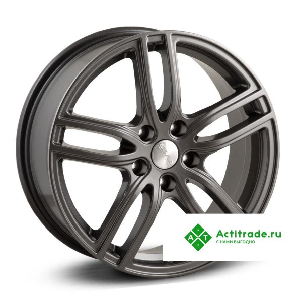 Скад Брайтон R17/7J PCD 5x100 ET 48 ЦО 56,1 графитовый