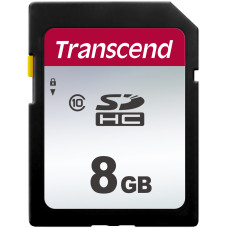 Карта памяти SDHC 8Гб Transcend (Class 10, 20Мб/с, UHS-I)