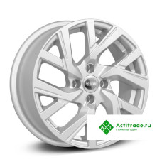 КиК ZV XRAY КС1030 R15/6J PCD 4x100 ET 37 ЦО 60,1 серебристый