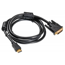 Кабель Buro (HDMI (m), DVI-D (m), 1,8м)