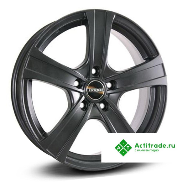 Tech Line 539 R15/6J PCD 4x100 ET 50 ЦО 60,1 черный матовый