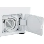 Стиральная машина Beko WRS5511BWW(фронтальная узкая, класс стирки/отжима/э.потребления: A/C/A-10% , макс: 5кг, 1000 об/мин, 60x84x36.5см, белый)
