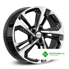 Скад KL-1069 R18/7J PCD 5x112 ET 45 ЦО 57,1 черный с полированной лицевой поверхностью [4400905]