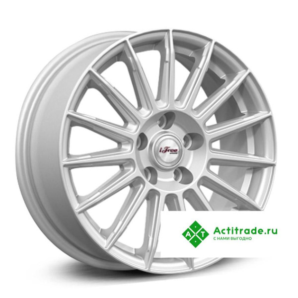 IFree Азур R16/6.5J PCD 5x100 ET 38 ЦО 57,1 серебристый