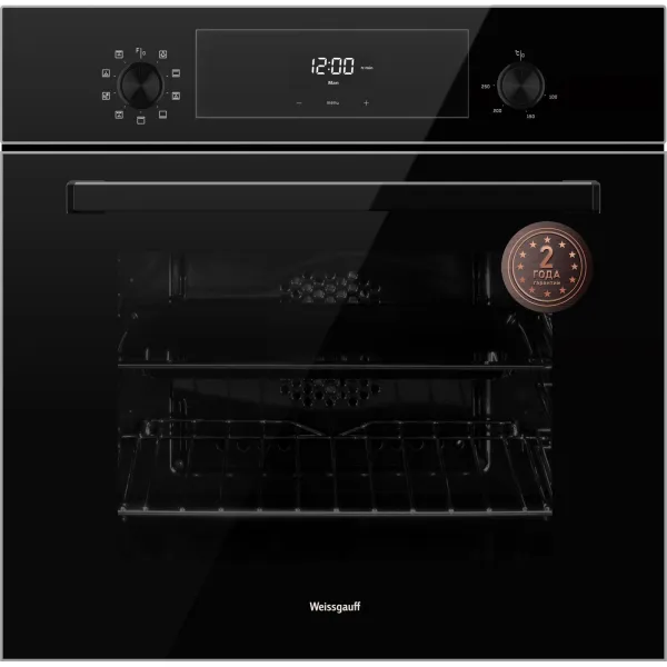 Электрический духовой шкаф Weissgauff EOV 306 SB Black Edition