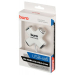Разветвитель USB BURO BU-HUB4-0.5-U2.0-Сross