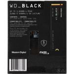 Жесткий диск SSD 500Гб Western Digital Black SN770 (2280, 5000/4000 Мб/с, 800000 IOPS, PCI-E, для ноутбука и настольного компьютера)