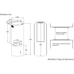 Вытяжка Maunfeld Vega 39 Wall Sensor LED
