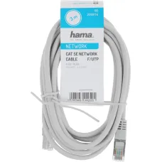 Кабель сетевой HAMA (прямой RJ-45 (f), прямой RJ-45 (m), 3м) [00200916]
