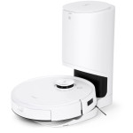 Робот-пылесос Ecovacs Deebot T9+ (влажная, сухая, контейнер, мощность всасывания: 3000Па, пылесборник: 0.42л, потребляемая мощность: 50Вт, станция самоочистки)