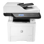 МФУ HP Laser MFP 432fdn (черно-белая, A4, 256Мб, 40стр/м, 1200x1200dpi, авт.дуплекс, 100'000стр в мес, RJ-45, USB)