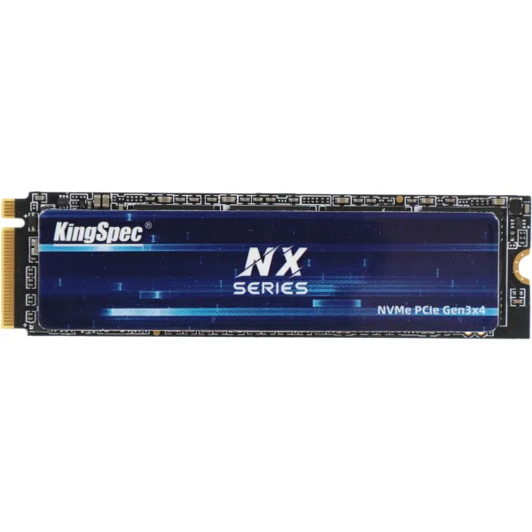 Жесткий диск SSD 512Гб KingSpec (2280, 3100/3400 Мб/с, 250000 IOPS, PCI-E, для ноутбука и настольного компьютера)