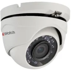 Камера видеонаблюдения HiWatch DS-T203(B) (2.8 mm) (аналоговая, купольная, уличная, 2Мп, 2.8-2.8мм, 1920x1080, 25кадр/с) [DS-T203(B) (2.8 MM)]