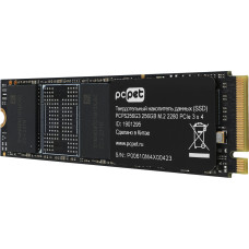 Жесткий диск SSD 256Гб PC Pet (2280, 1800/1000 Мб/с)