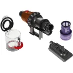 Вертикальный пылесос Dyson V12 Detect Slim Absolute (сухая, контейнер, мощность всасывания: 150Вт, пылесборник: 0.35л, потребляемая мощность: 545Вт)