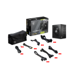 Блок питания MSI MAG A850GL PCIE5 (ATX, 850Вт, 20+4 pin, GOLD)