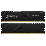 Память DIMM DDR4 2x8Гб 3200МГц Kingston (25600Мб/с, CL16, 288-pin, 1.35 В)