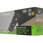 Видеокарта GeForce RTX 5070TI 2482МГц 16Мб Zotac (GDDR7, 256бит, 1xHDMI, 3xDP)