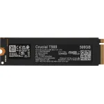 Жесткий диск SSD 500Гб Crucial (2280, 7200/5700 Мб/с)