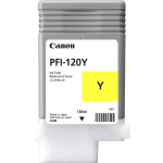 Чернильный картридж Canon PFI-120Y (желтый; 130стр; 130мл; imagePROGRAF TM-200, 205)