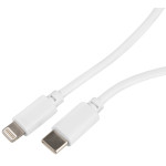 Кабель Buro (USB Type-C (m), Lightning (m), 1м, 3A)