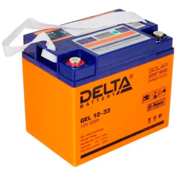 Батарея Delta GEL 12-33 (12В, 33Ач)