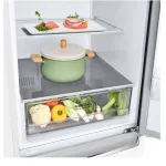 Холодильник LG GC-B459SQCL (No Frost, A+, 2-камерный, объем 374:247/127л, инверторный компрессор, 59.5x186x68.2см, белый)