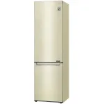 Холодильник LG GC-B509SECL (No Frost, A+, 2-камерный, объем 419:292/127л, инверторный компрессор, бежевый)