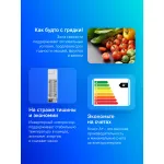 Холодильник LG GA-B509CECL (No Frost, A+, 2-камерный, объем 419:292/127л, инверторный компрессор, 595x2 030x682см, бежевый)